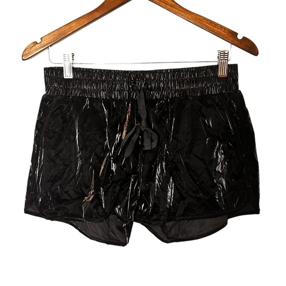 ZYIA - Midnight Bomber Gloss Athletic Shorts- Size Medium - Picture 5 of 14